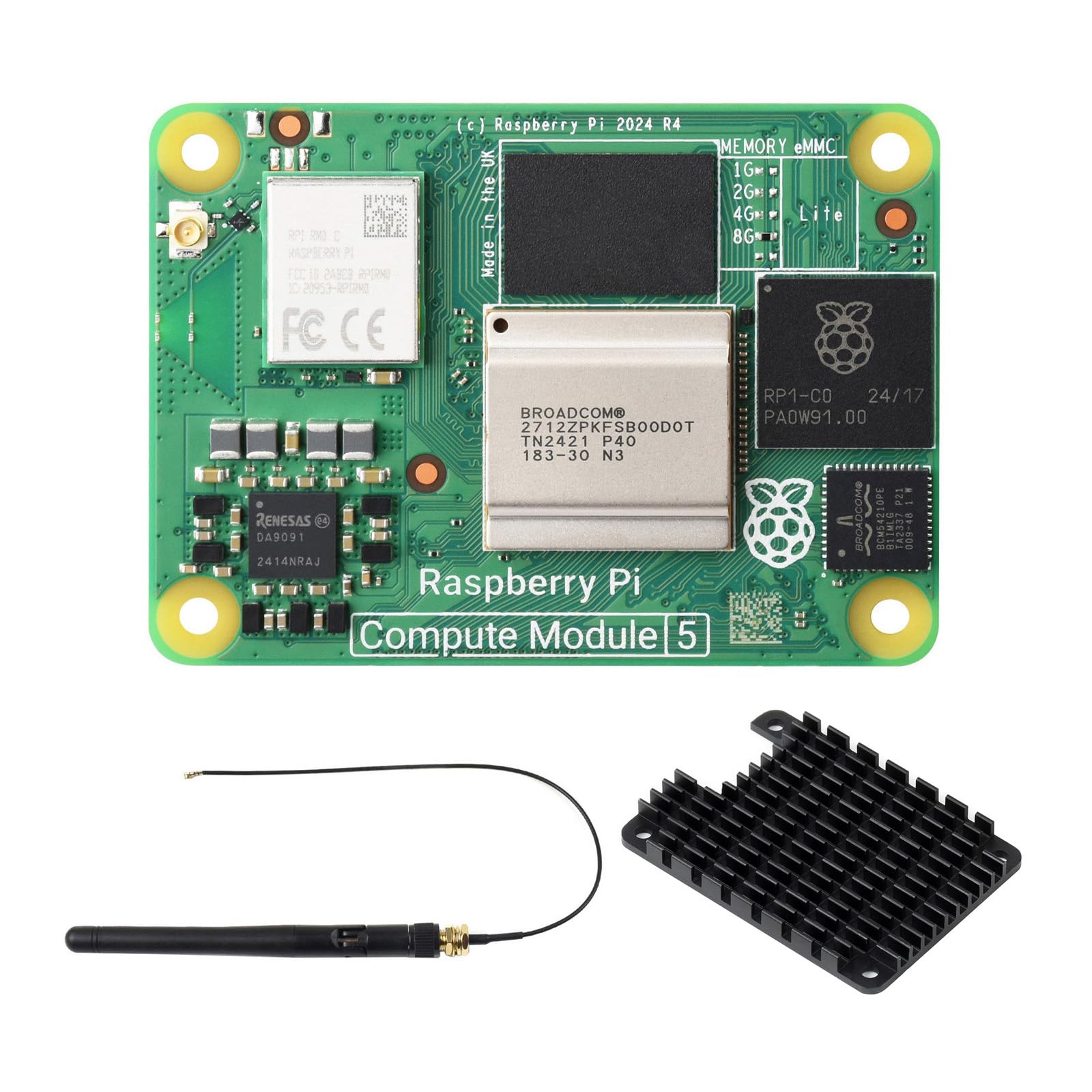 Amazon.com: Waveshare CM5 Pi Compute Module 5, Comes with an
